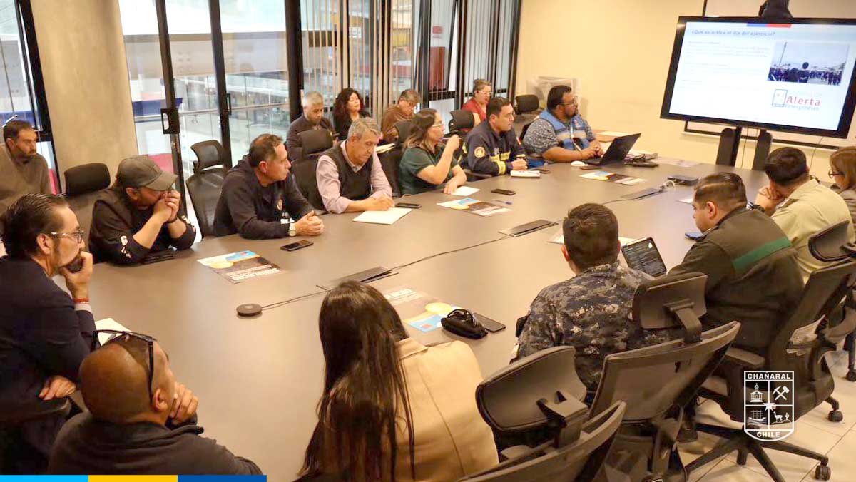 En la reunión se abordaron los principales aspectos de coordinación, información y colaboración para el próximo Simulacro de Sismo y Tsunami  