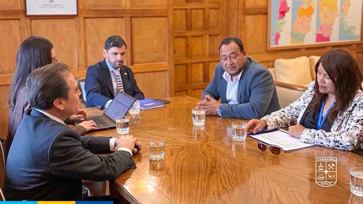 Una importante gestión para el deporte y los barrios de Chañaral, realizó nuestro líder comunal, en Santiago.